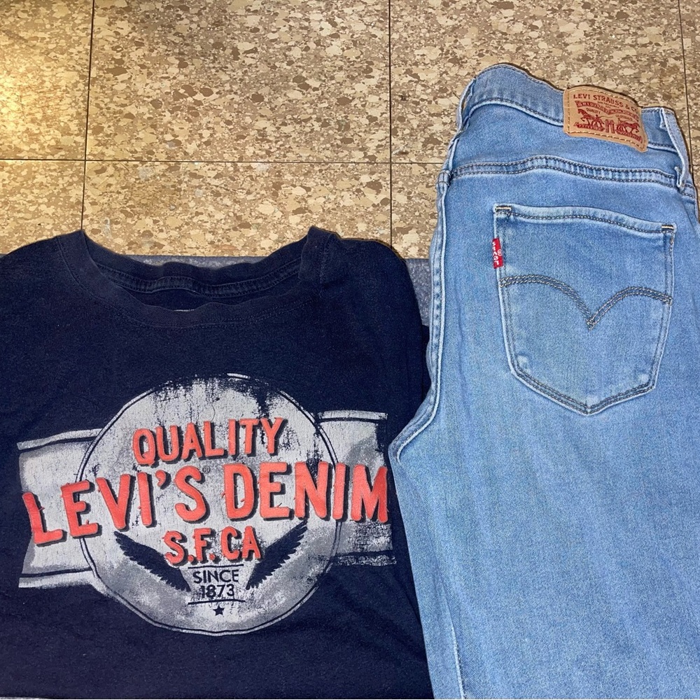 Levi’s outfit/ Boys (XL) t-shirt